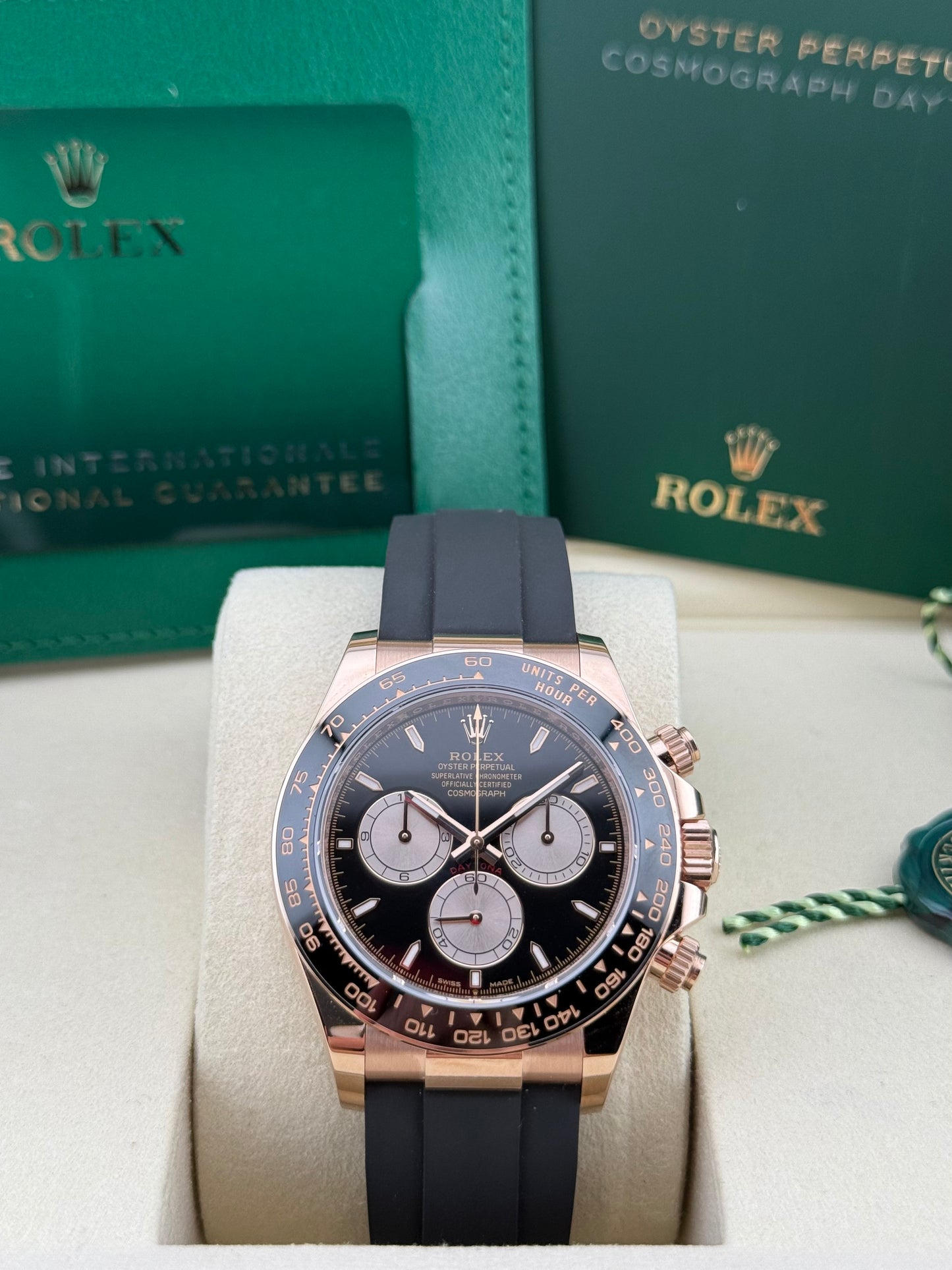 Rolex Daytona Everose Gold Black Dial ref. 126515LN