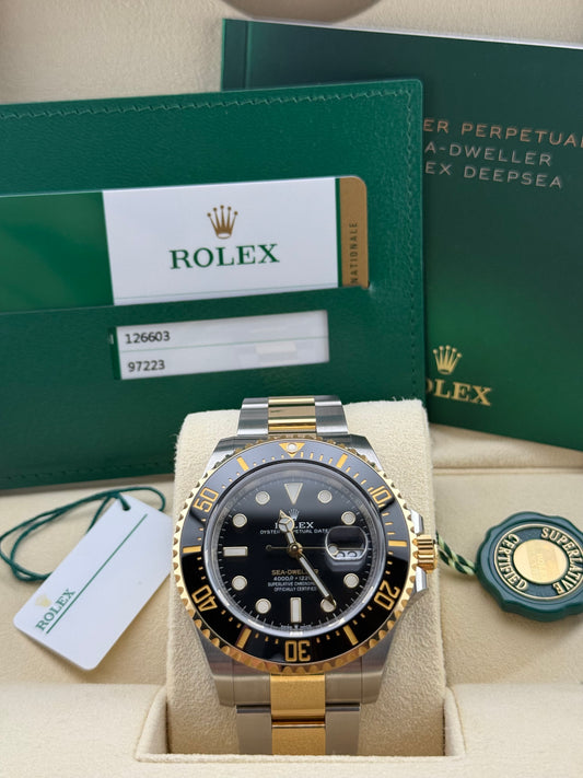 Rolex Sea-Dweller Steel/Gold 126603