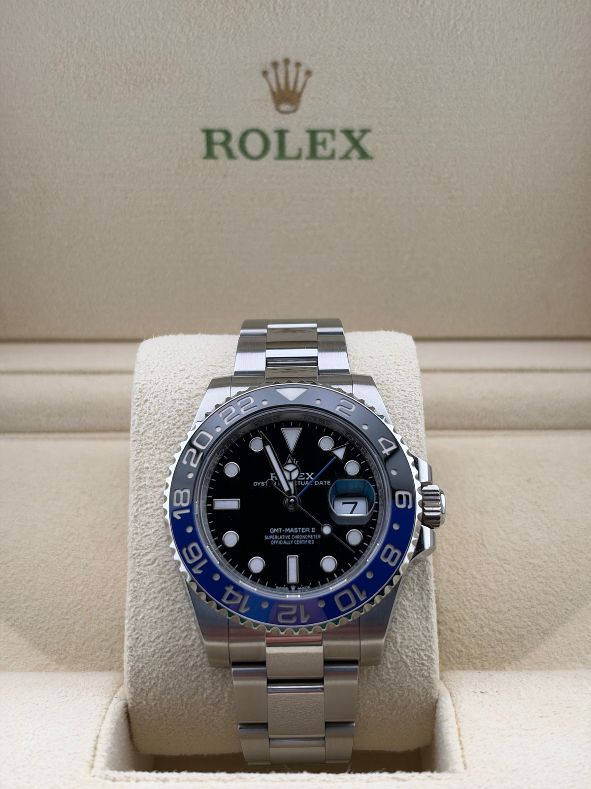 Rolex GMT-Master II 126710BLNR “Batman” Oyster Bracelet