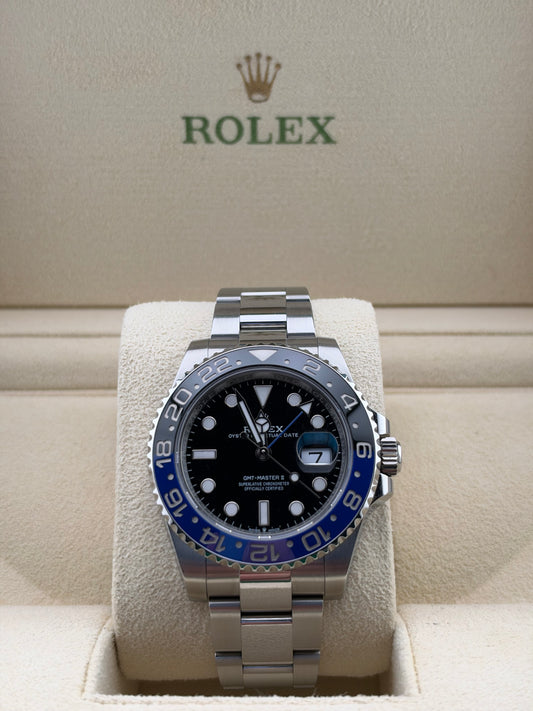 Rolex GMT-Master II 126710BLNR “Batman” Oyster Bracelet